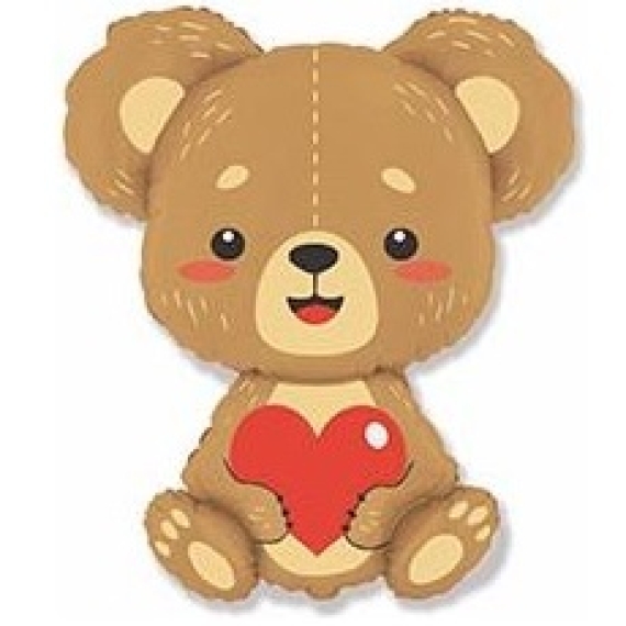 Медвежонок с сердцем 